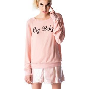 NWT Wildfox Cry Baby 😿 Jumper Small